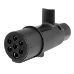 Auto- ja mootorrattatooted, elektroonika, navigatsioon, CB raadio // Auto elektroonikakomponendid : Installatsioonikaablid : Kaitsealused : &Uuml;hendused // Wtyk przyczepy 7 pin typ n 24v tir amio-03222