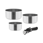 Tooted koju ja aeda // K&ouml;&ouml;gi- ja majapidamistarbed // Zestaw garnk&oacute;w z odłączaną rączką TEESA COOK EXPERT SINGLE HAND