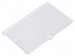 Front panel | transparent | 1597