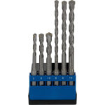 T&ouml;&ouml;riistad ja m&otilde;&otilde;teseadmed // Lisaseadmed lihvijatele, puuridele ja kruvikeerajatele // Wiertła do betonu sds+,kpl.6 szt. 6,8,10*110mm: 6,8,10*160mm