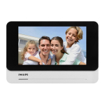 Uued tooted // Philips WelcomeEye AddTouch, monitor, LCD 7", ekran dotykowy, sterowanie bramą, interkom, do rozbudowy zestaw&oacute;w z serii WelcomeEye