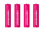 Patareid, akud, toiteplokid ja adapterid // AA, AAA ja muud suurused patareid, laadijad &ndash; saadaval tellimiseks // EZA102R Esperanza akumulatorki ni-mh aaa 1000mah 4szt. czerwone
