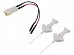 Probe accessories | oscilloscope probe | Features: twin lead