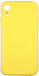Back panel cover Evelatus Apple iPhone XR Nano Silicone Case Soft Touch TPU Yellow