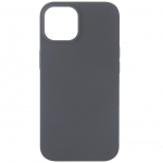 Back panel cover Evelatus Apple iPhone 14 Pro 6.1 Premium Soft Touch Silicone Case Charcoal