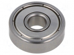 Bearing: single row deep groove ball | &Oslash;int: 6mm | &Oslash;out: 19mm | W: 6mm