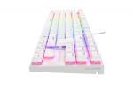 THOR 303 | Mechanical Gaming Keyboard | Wired | US | White | USB Type-A | Outemu Peach Silent