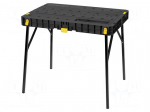 Worktable | folding | H: 736mm | Work.surface dim: 610x850mm | 320kg