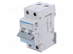 Circuit breaker | 230/400VAC | Inom: 20A | Poles: 2 | Charact: C | 6kA