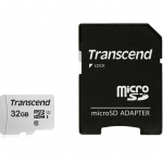 Other Computer Accessory Transcend  MEMORY MICRO SDHC 32GB W/ADAPT/C10 TS32GUSD300S-A