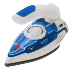 Iron Camry  CR 5040 | Steam travel iron | 1600 W | Water tank capacity 80 ml | Continuous steam 10 g/min | Steam boost performance 50 g/min | Blue/White
