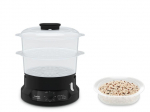 Other small household appliances TEFAL  Food Steamer VC139810\t Black, 800 W, Capacity 6 L, Number of baskets 2