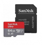 Other Computer Accessory SANDISK BY WESTERN DIGITAL  MEMORY MICRO SDXC 64GB UHS-I/W/A SDSQUAB-064G-GN6MA SANDISK