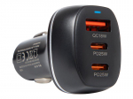 Mobiiltelefonid ja tarvikud // USB autolaadijad // 75-787# Ładowarka samochodowa g50c 3x usb-a+2xusb-c 68w