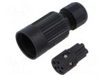 Connector: AC supply | screw terminal | female | TH384 | 10A | 500V