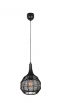 Trio Soraya piekarama lampa 26 x 27 cm E27 matt black brushed steel 365430132 4017807617474