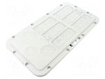 Cable gland plate