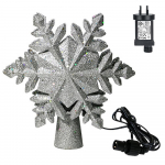 Riff SNOWFLAKE projector for X-Smas Tree decoration (IP20 indoor) Silver