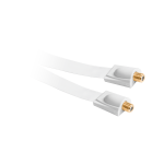 Arvuti komponendid ja tarvikud // PC/USB/LAN kaablid // Kabel gniazdo F-gniazdo F okienny HQ biały