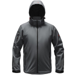 Men's softshell jacket Ozoshi Kazaiuki graphite OZ93358 L