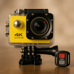 Action camera Riff SPK-1 Ultra HD 4K 16Mpix Wi‑Fi, yellow