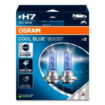 Halogen bulbs H7, 12V, 80W, up to 5500K, COOL BLUE BOOST series