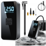 Auto- ja mootorrattatooted, elektroonika, navigatsioon, CB raadio // Kaubad autodele, mootorratastele, motorolleritele // Elektryczny Mini Kompresor Przenośny Latarka LED 3 Końc&oacute;wki