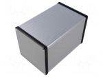 Enclosure: with panel | 1455 | X: 104.5mm | Y: 160mm | Z: 104.5mm | grey
