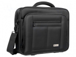 Laptop bag | BOXER | 17.3" | black | polyamide | Dim: 455x90x355mm