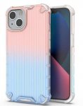 Back panel cover iLike Apple iPhone 14 pink and blue armored Protect Case Blue
