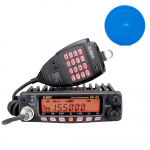 Kit VHF PNI Alinco DR-138HE 144-146MHz radio station, 200 channels, DMTF, 12V + Gift Sticky Pad Blue