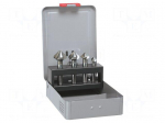 Countersink | high speed steel cobalt HSS-Co | 4pcs.