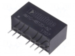 Converter: DC/DC | 1W | Uin: 36&divide;75V | Uout: 12VDC | Uout2: -12VDC | SIP8