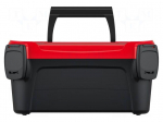 Chest | tool case | black-red | SMART | 328x178x160mm | 6kg | SMART 32