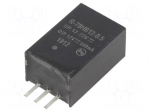 Converter: DC/DC | 6W | Uin: 17&divide;72V | Uout: 12VDC | Iout: 500mA | SIP3
