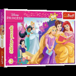 M&auml;nguala | PC | Konsoolid | Tarvikud // Harivad m&auml;nguasjad | Interaktiivsed | Loomingulised | Kunstilised // Puzzle - 100 Glitter - Blask magii przyjaźni - Disney Princess - Trefl 14834
