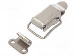 Clasp | stainless steel | W: 23mm | L: 57mm | 550N
