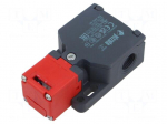 Safety switch: key operated | FW | NC x2 + NO | plastic | black,red