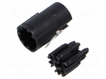 Connector: M17 | female | contact insert | M17 | PIN: 6 | crimped