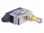 Microswitch SNAP ACTION | with transverse roller | SPDT | ON-(ON)