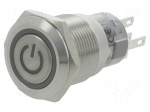 Switch: vandal resistant | Pos: 2 | SPDT | 0.5A/220VAC | 1A/24VDC | IP67