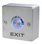 Metāla izejas poga ar apgaismojumu