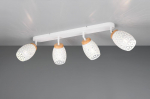 Trio Bidar spotlight 4-pc E14 matt white gaismeklis R81574031 4017807640694