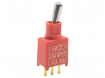 Switch: toggle | Pos: 2 | SPDT | ON-ON | 0.02A/20VAC | 0.02A/20VDC | 200A
