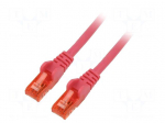 Patch cord | U/UTP | Cat: 6 | RJ45 plug,both sides | stranded | CCA