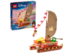 LEGO 43270 Disney Princess Moana Adventure Canoe Building Set