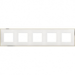 Cover plate - 2+2+2+2+2 horizontal/vertical installation modules