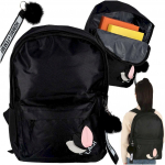 RoGer School Backpack Black