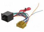 Connector | radio,ISO | Opel | PIN: 20