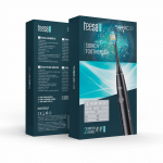 Elektriline hambahari TEESA SONIC 2, must, 5 t&ouml;&ouml;režiimi, reisikarp, USB Type-C